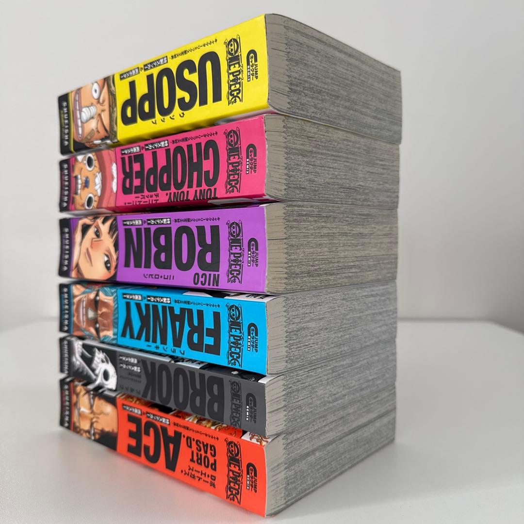 【全巻初版】ONE PIECEキャラクターリミックス 全11巻セット 尾田栄一郎