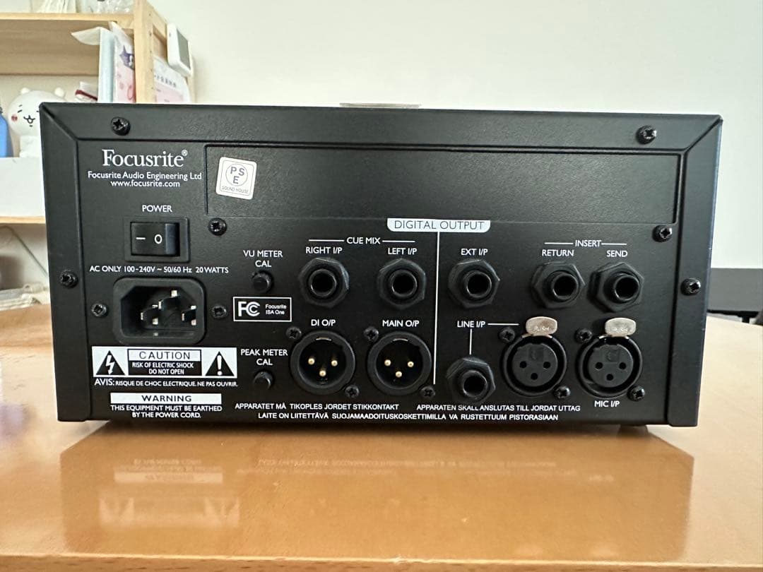 Focusrite ISA One マイクプリアンプ