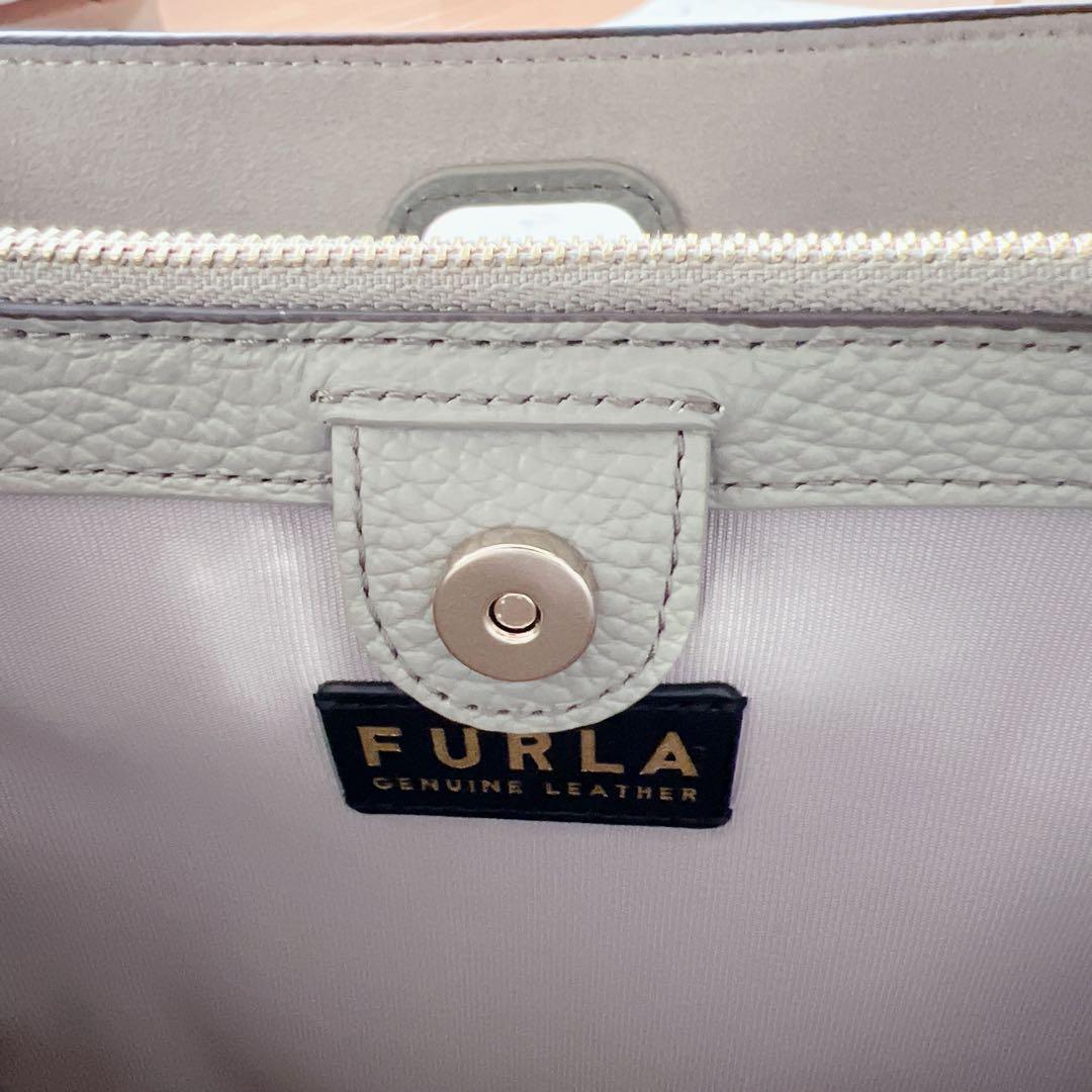 【未使用】FURLA ダナエ　バケットバッグ　2wayショルダーバッグ　レザー