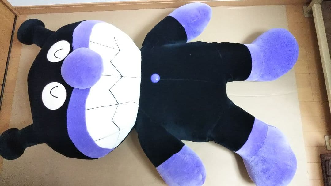 バイキンマンぬいぐるみ(兵庫県で手渡し)