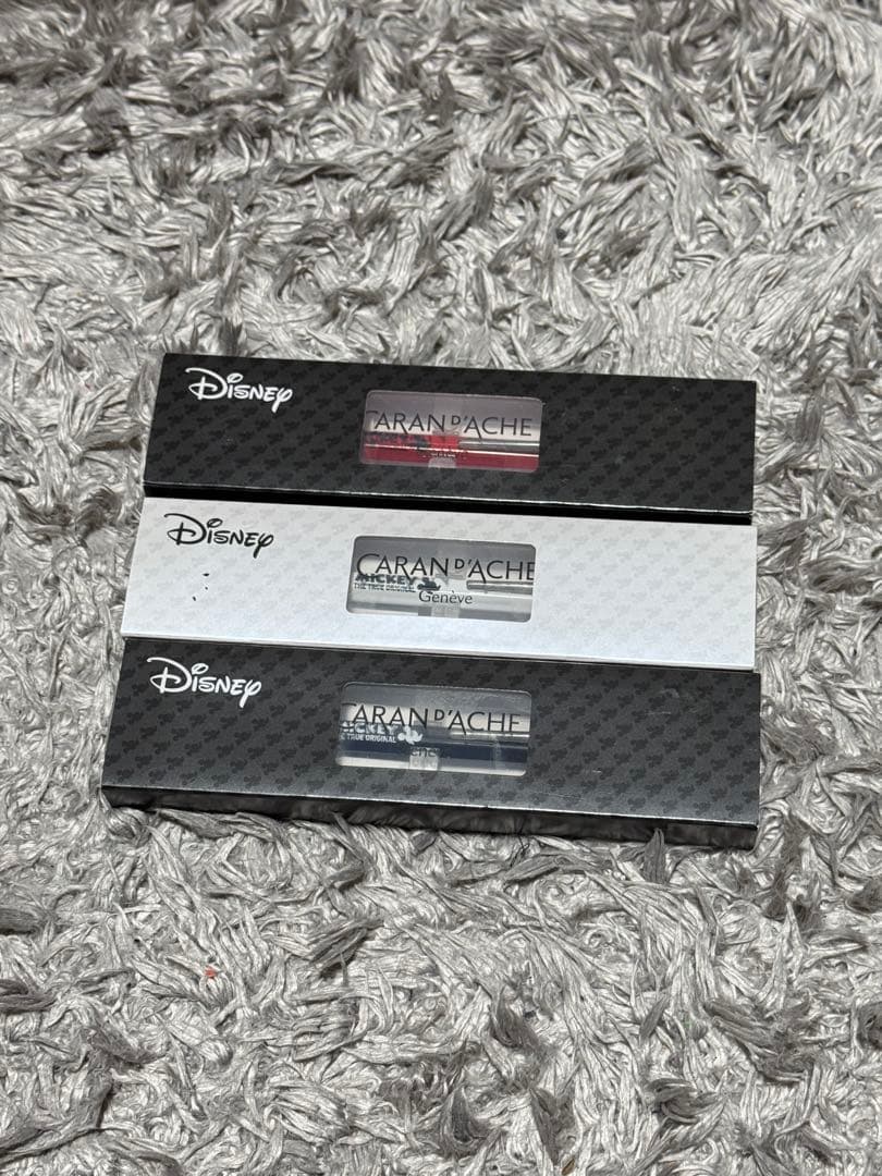 【特別版】CARAN D'ACHE Disney 特別版ボールペン 3本セット