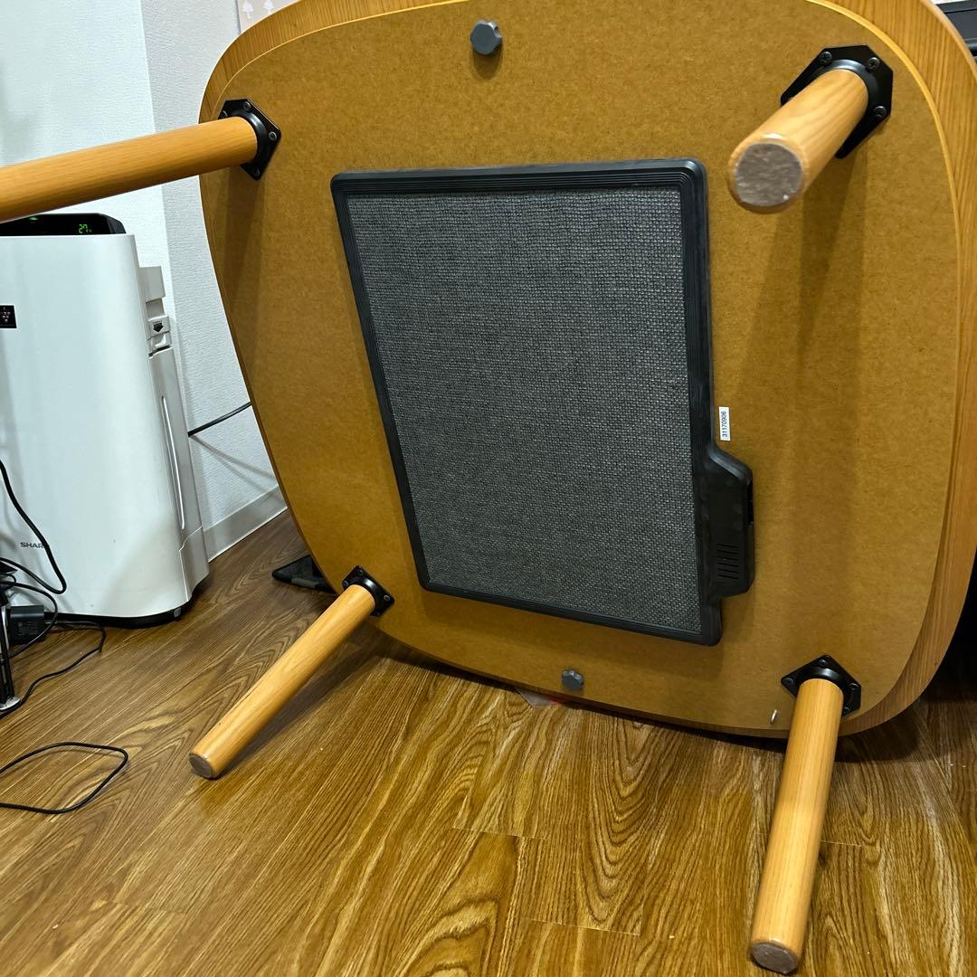 無印良品　木製こたつテーブル 電気式 温度調節付き