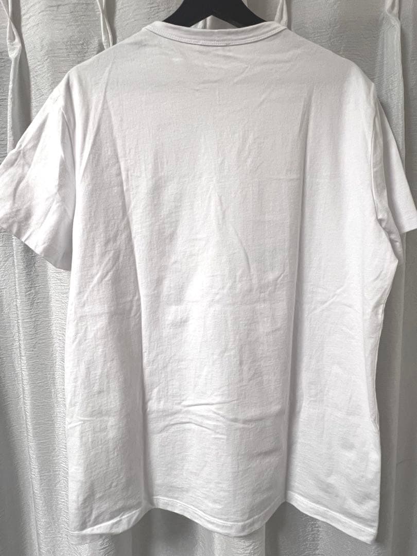 MONCLER モンクレール ダブルロゴワッペン 半袖Tシャツ XXL ホワイト