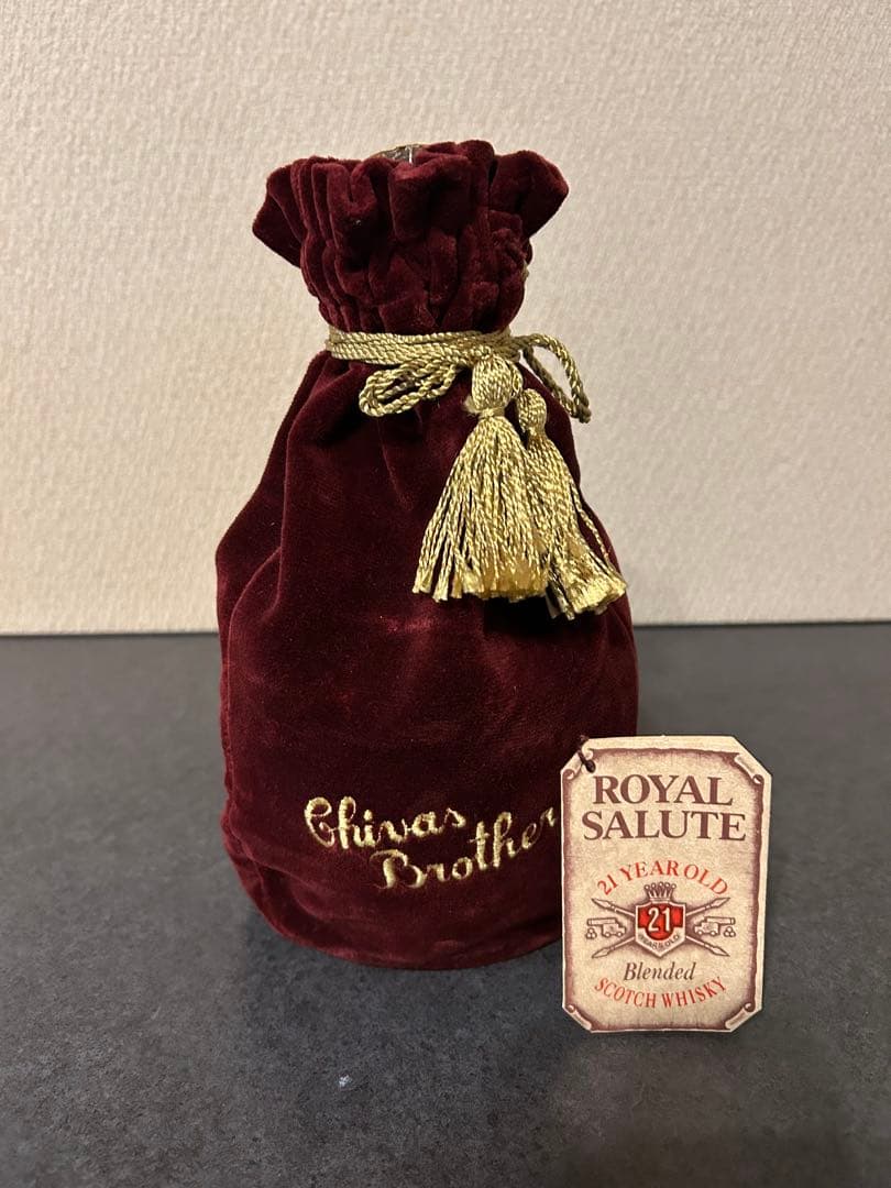 シーバス　ロイヤルサルート21年未開封　 SALUTE 古酒 赤