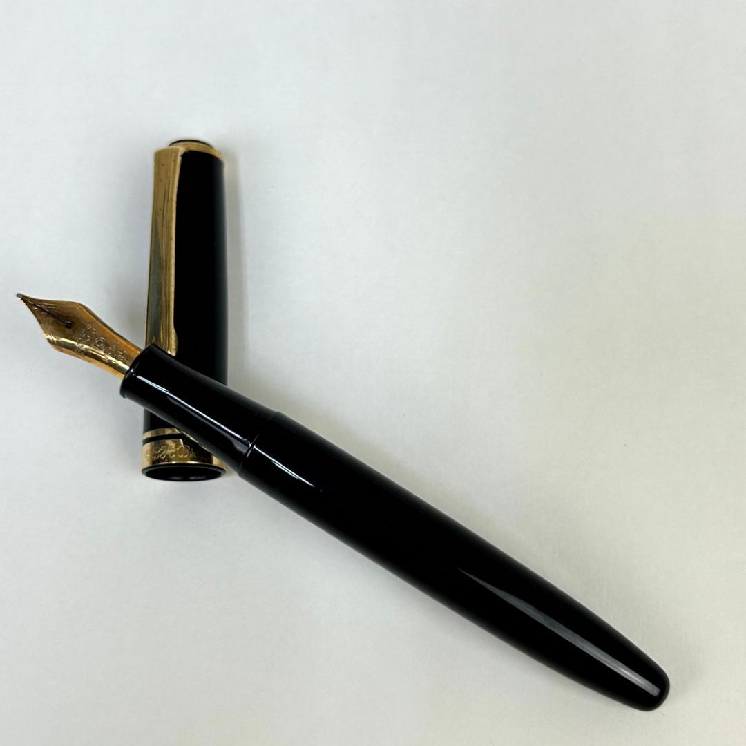 PLATINUM　プラチナ 万年筆　#3776　黒　14K　極太