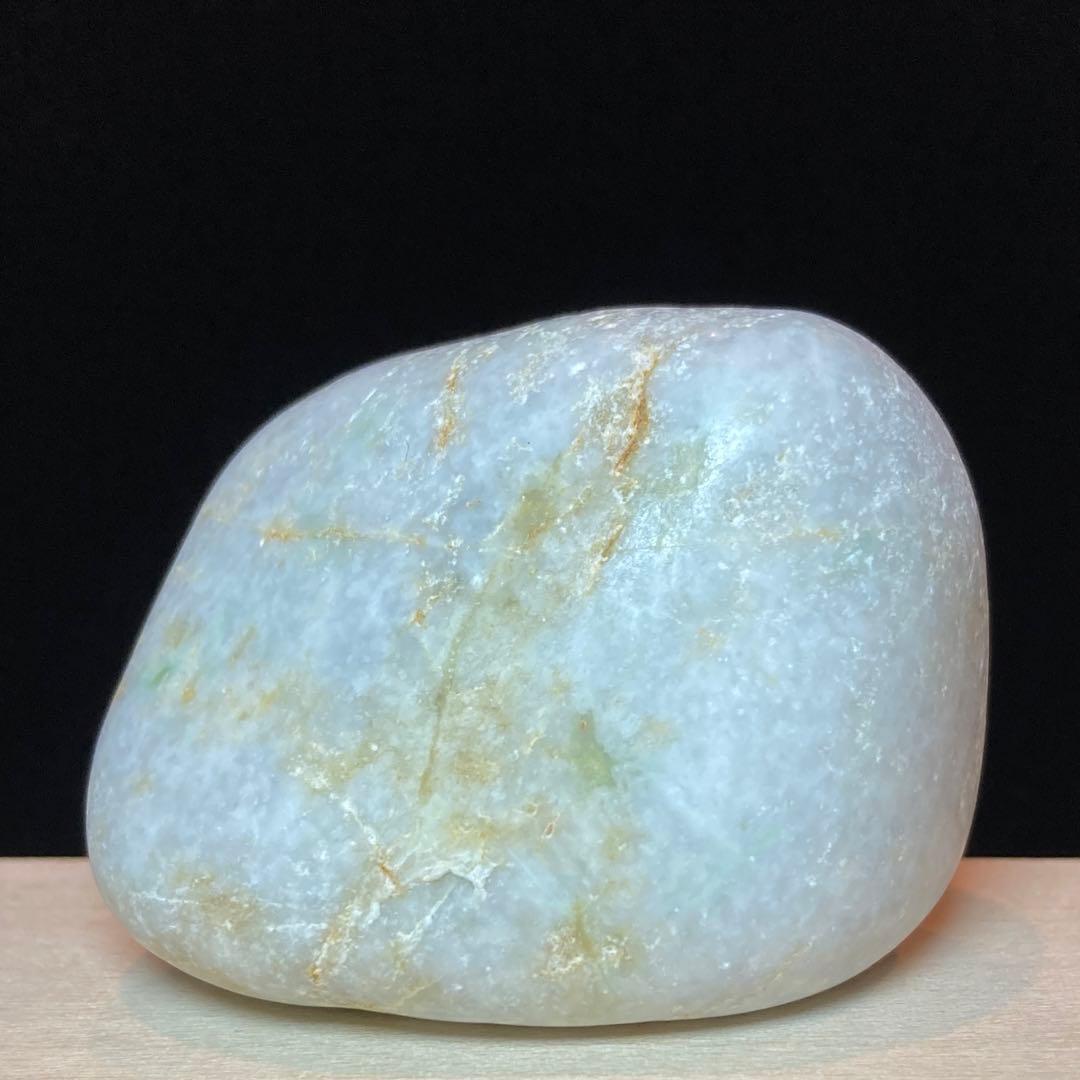 糸魚川翡翠　白×ミントグリーン　海中翡翠　翡翠輝石　原石　141.9ｇ