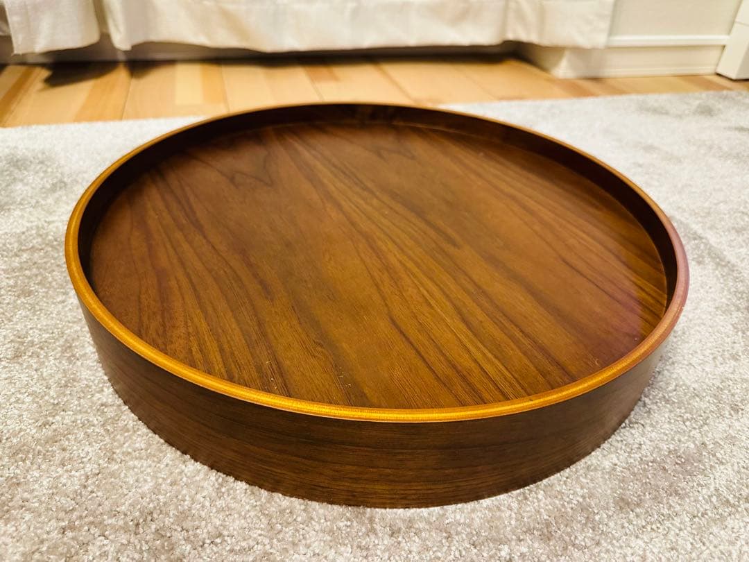 ACTUS アクタス　グレー ファブリック スツール 収納ボックス