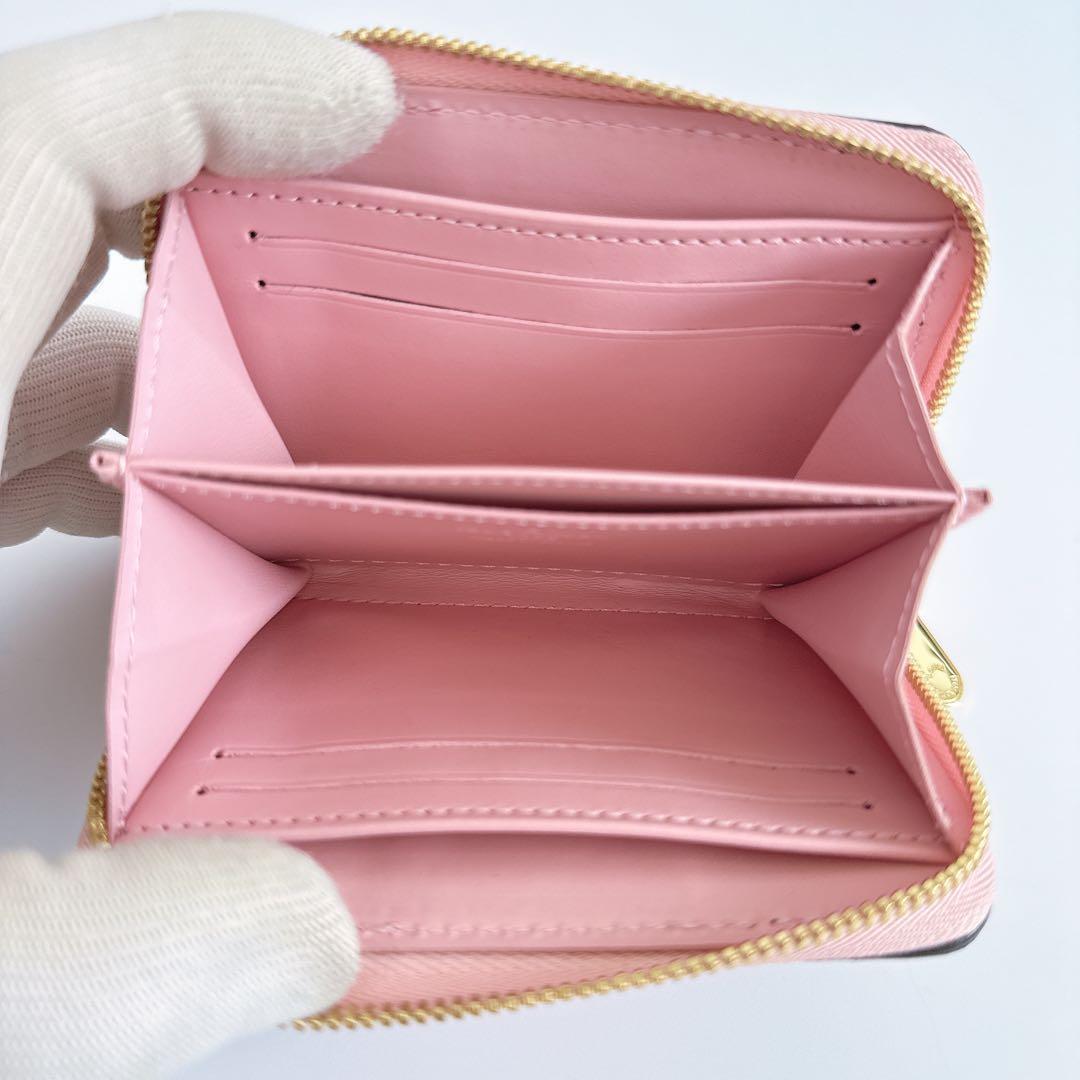 ルイヴィトン ジッピー・パース ピンク 小銭入れ 極美品 M63841