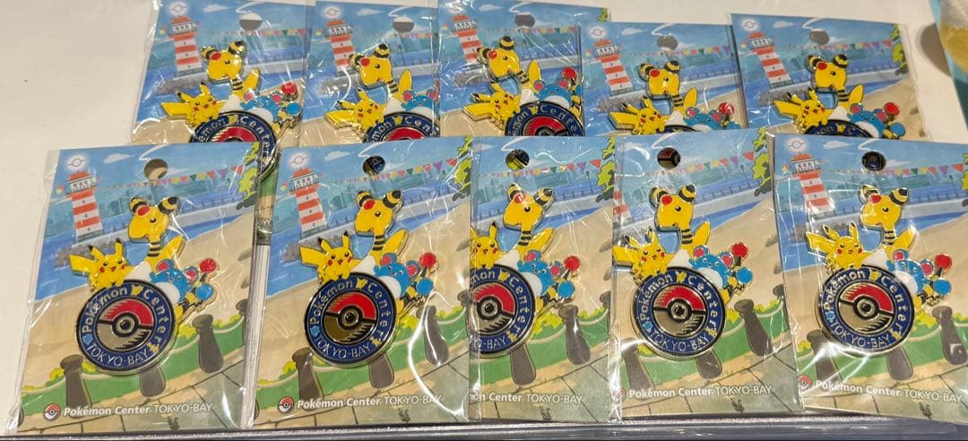 ポケモンセンター　Tokyo Bay限定　ピンバッジ 10個セット