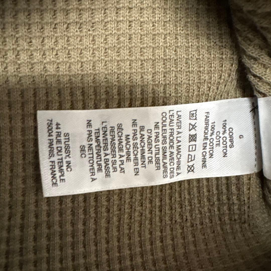 STUSSY BASIC THERMAL CAMO サーマル カモ　迷彩