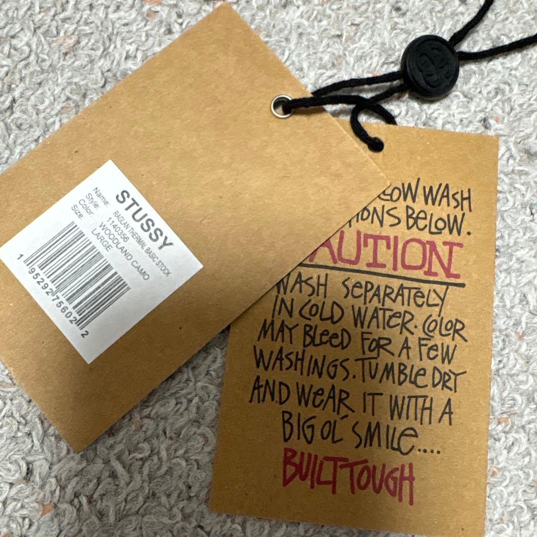 STUSSY BASIC THERMAL CAMO サーマル カモ　迷彩