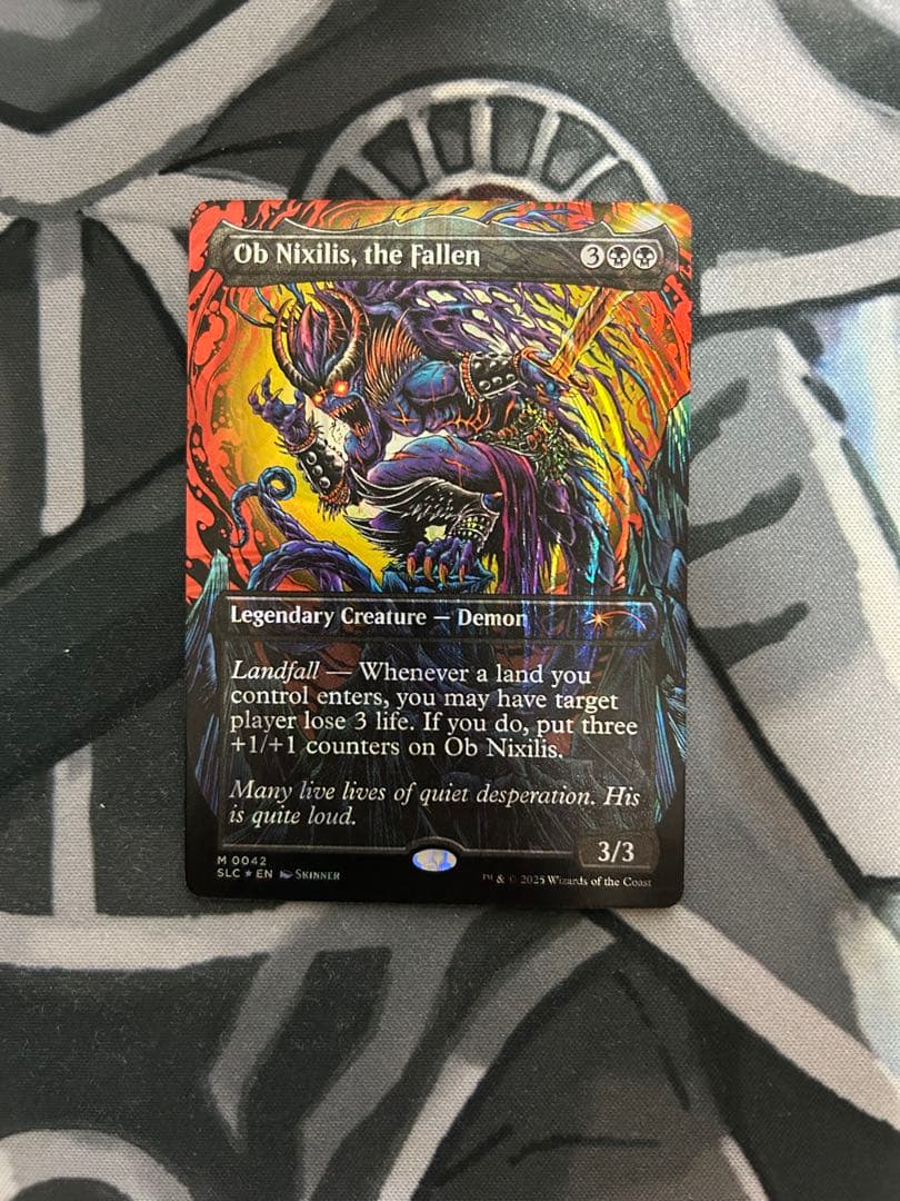 Ob Nixilis, the Fallen ハローfoil