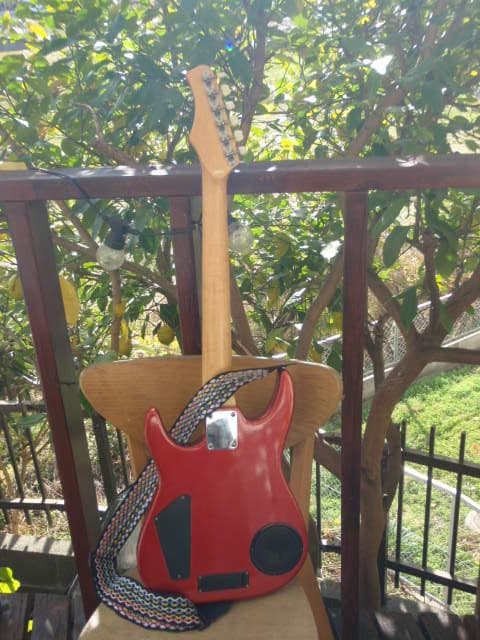 SYNSONICS エレキギター　スピーカー内蔵　よく鳴る