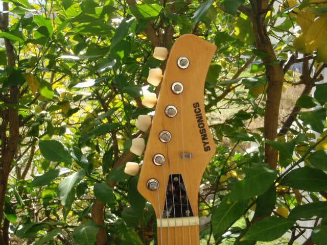 SYNSONICS エレキギター　スピーカー内蔵　よく鳴る