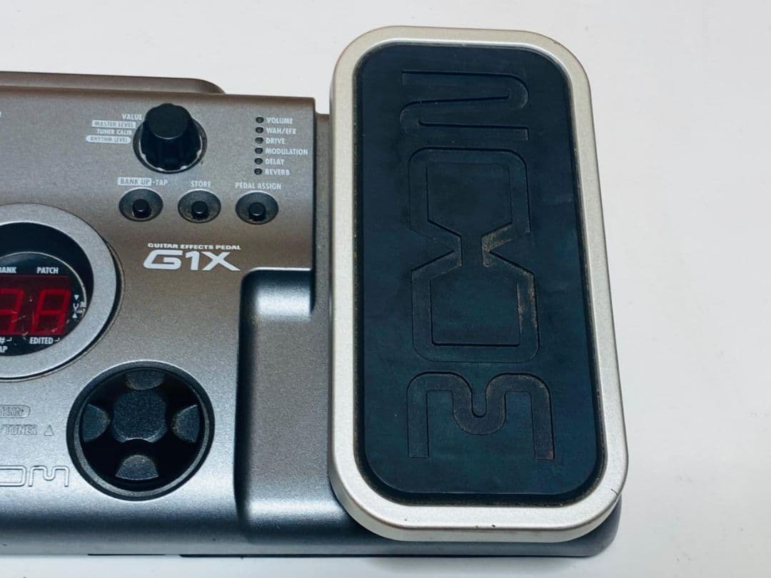 ZOOM G1X シルバー ギターエフェクターペダル