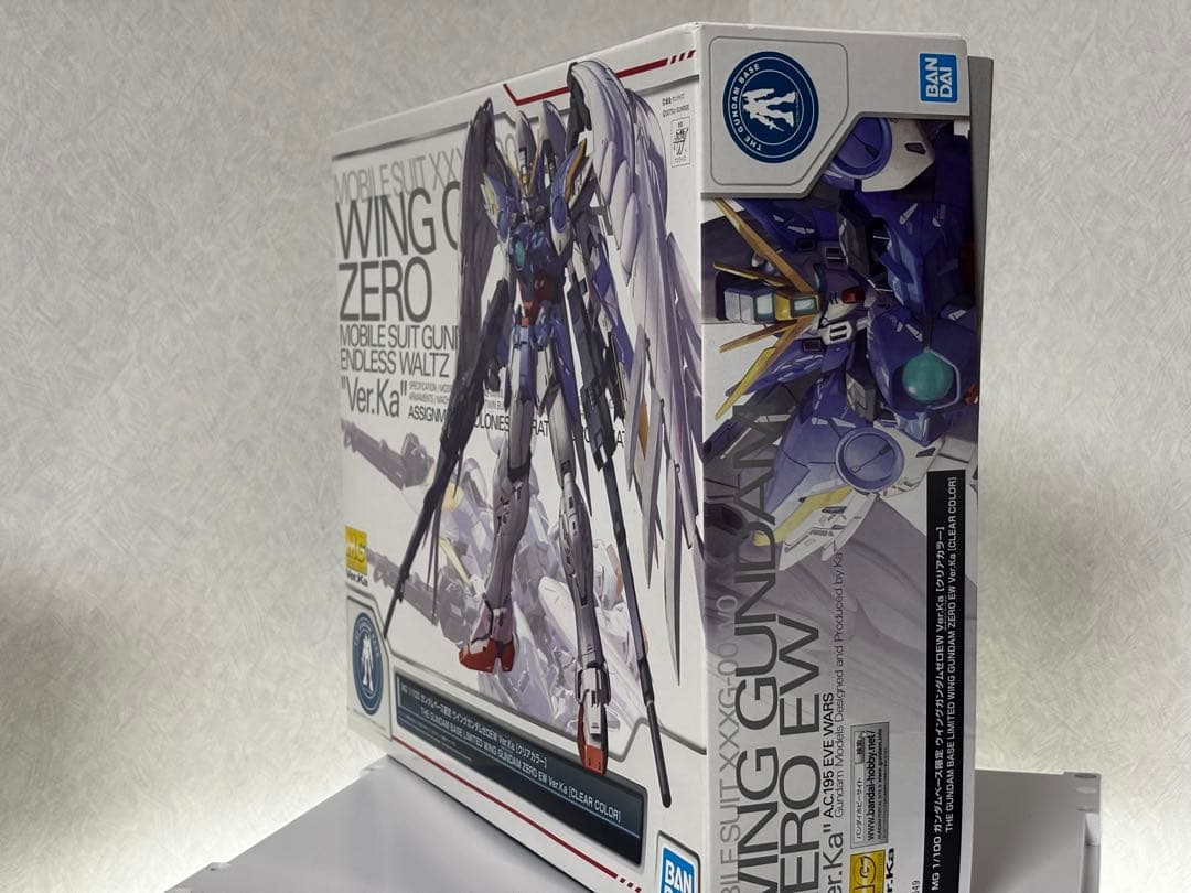 MG XXXG-00W0 ウイングガンダムゼロEW Ver.Ka(クリアカラー)