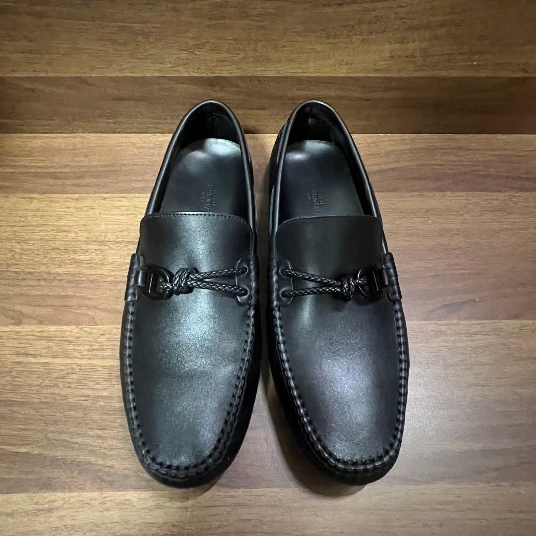 HERMES エルメス　ドライビングシューズ　スリッポン　41
