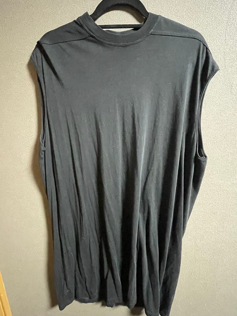 最終値下げ　リックオウエンス　ブラック ノースリーブ