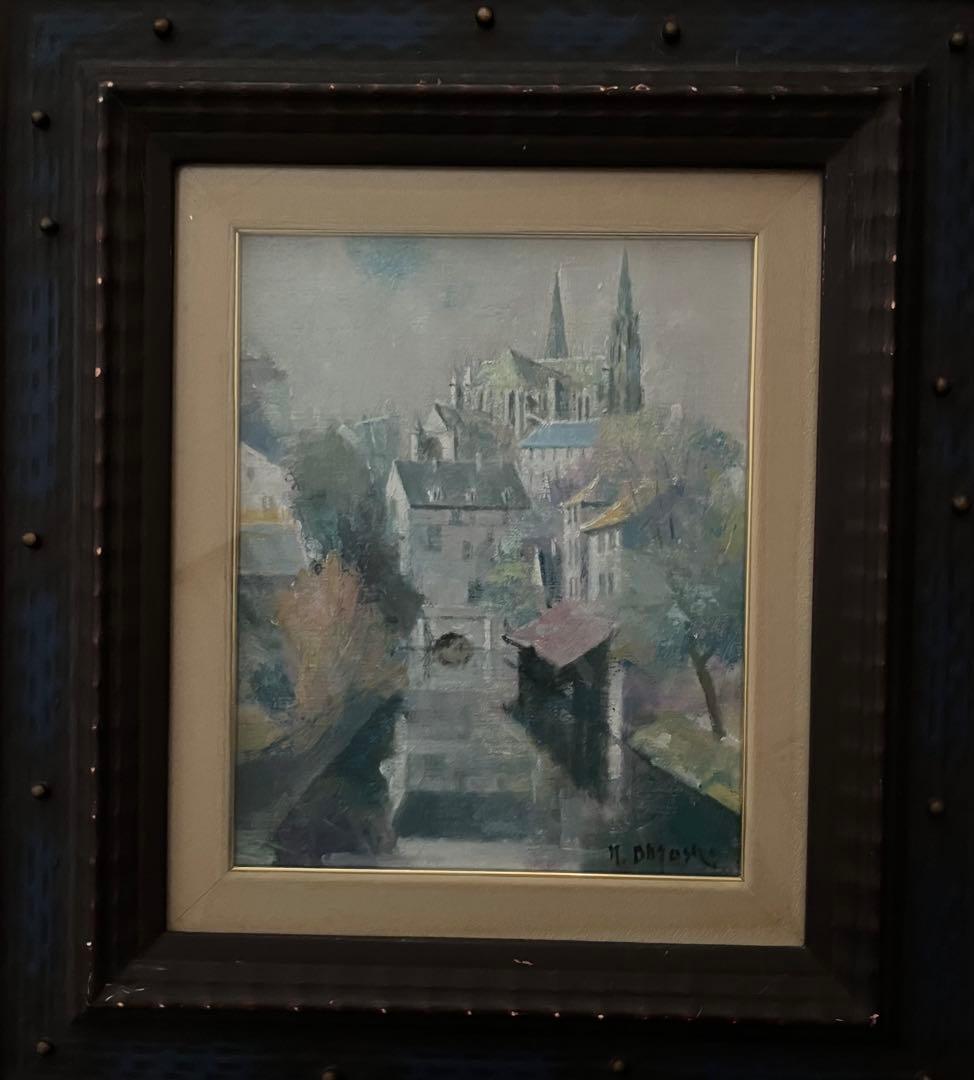 大歳克衛　「シャルトル風景」　3号