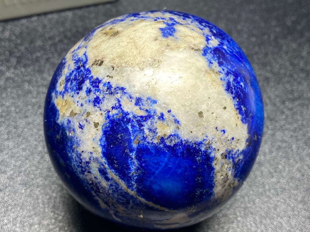 ラピスラズリ　丸玉　396g 64.4mm