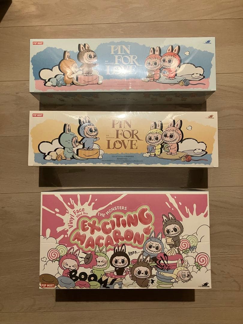 PIN FOR LOVE A-M、N-ZとExciting Macaron
