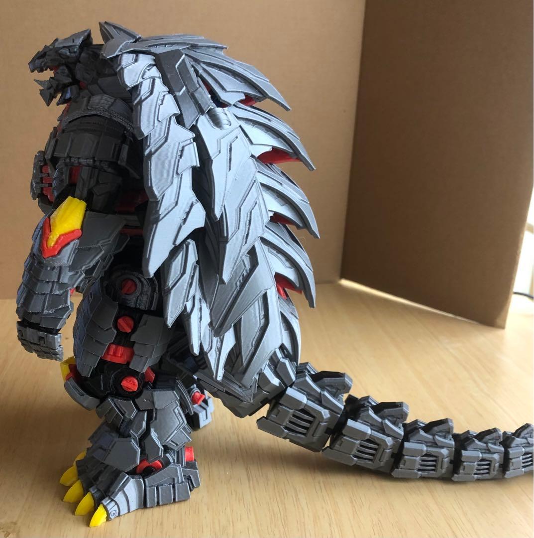 SHANJINL 3D印刷机械ymakr3D組み立て模型-24CM 機械ガメラ