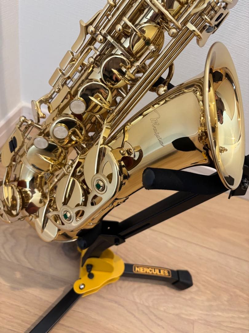 メイビス　アルトサックス　HERCULES製スタンド付き