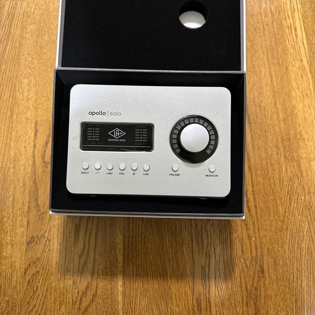 Universal Audio apollo soloオーディオインターフェース