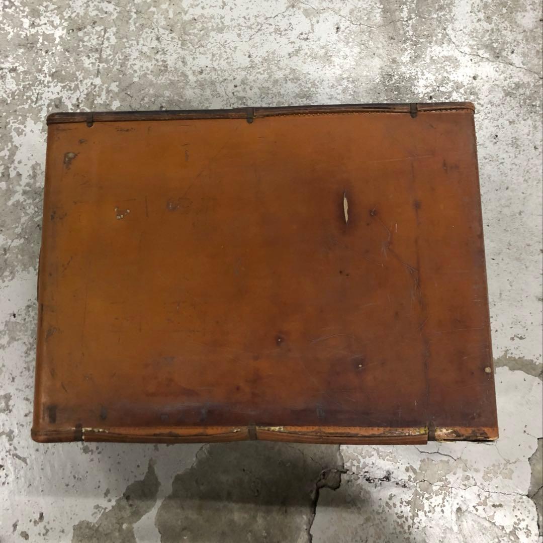 【超希少】4〜50's Samsonite レザー ビンテージスーツケース