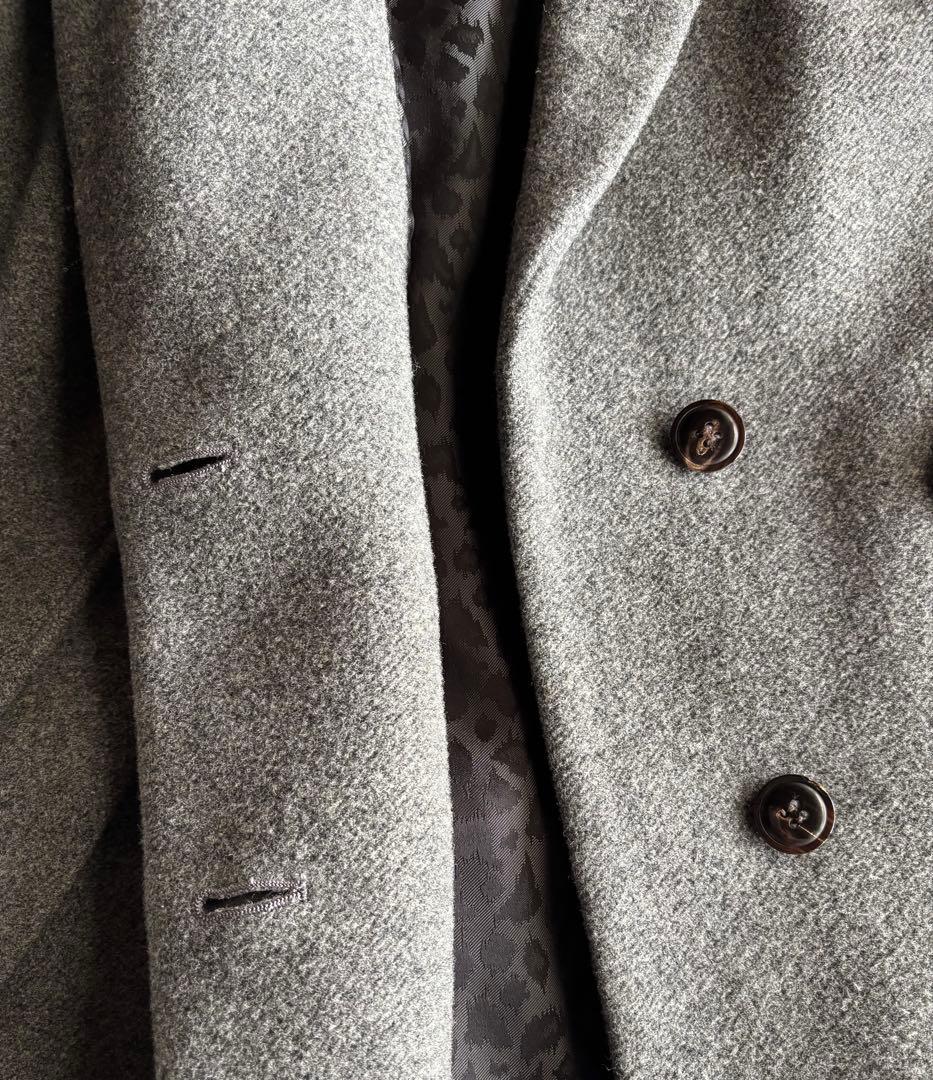 martinique マルティニーク　チェスターコート　M カシミア入