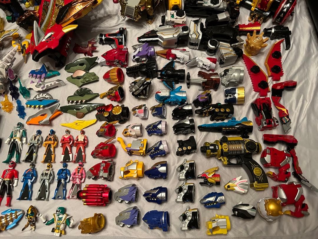 侍戦隊シンケンジャー他　戦隊モノ　仮面ライダー等ジャンク　画像1と7と15と20