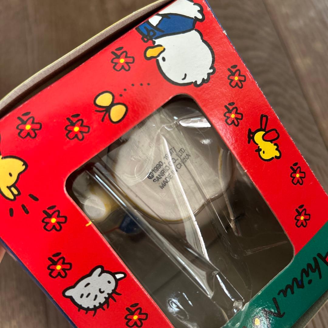 激レア 未使用 非売品 サンリオ あひるのペックル 陶器製 フラワースタンド