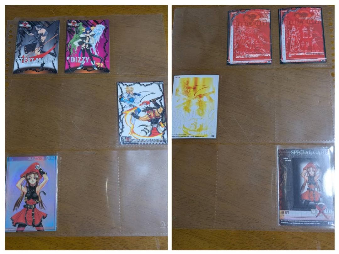 ギルティギアゼクス GGX アートワークス トレーディングカード 65枚セット