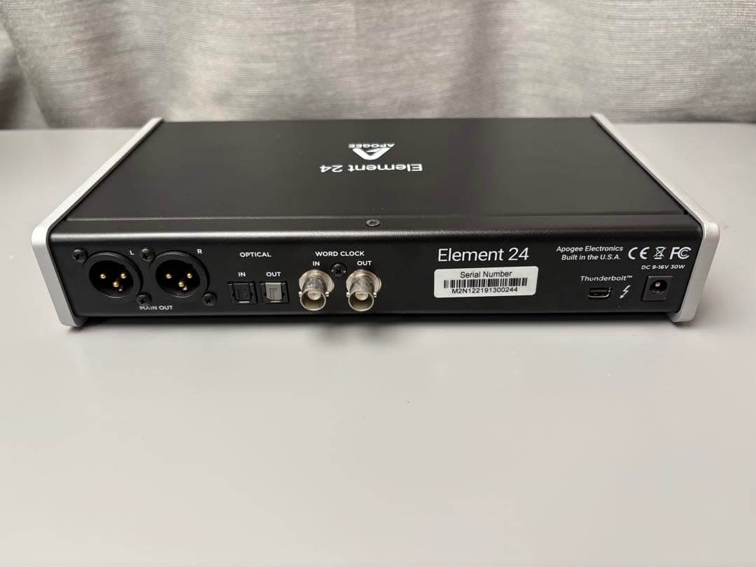 Apogee Element 24 オーディオインターフェイス
