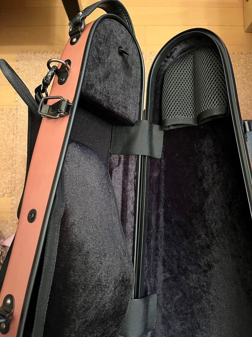 お値下げ中⭐︎カーボンマック バイオリンケースCFV-2S サテンピンクゴールド