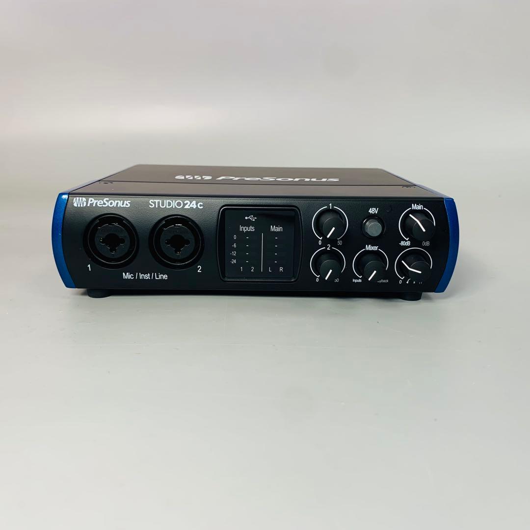 PreSonus プレソナスSTUDIO 24C オーディオインターフェイス
