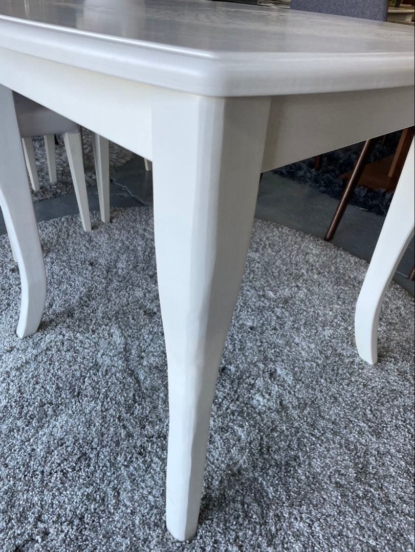 Francfranc キャーロ　テーブル　ホワイト