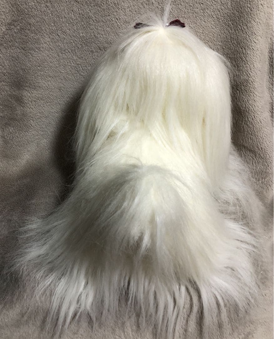 昭和レトロぬいぐるみ　タグ付きマルチーズ&ワンコ