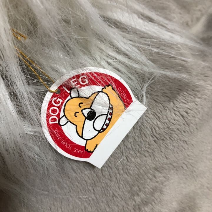 昭和レトロぬいぐるみ　タグ付きマルチーズ&ワンコ