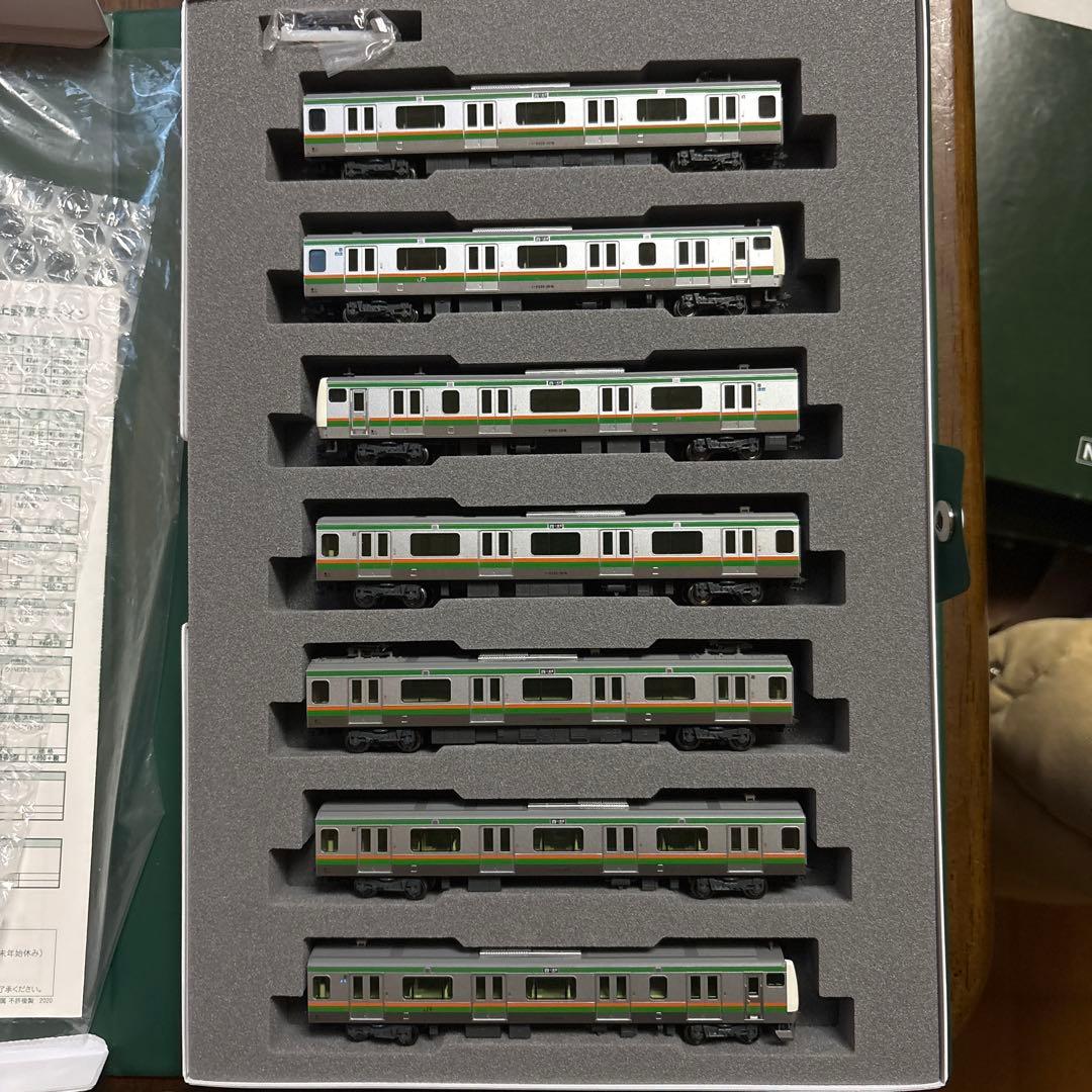 Nゲージ鉄道模型 e233系15両編成