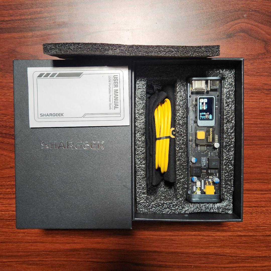 スマホアクセサリー SHARGE STORM2 Power Bank (25600mAh)