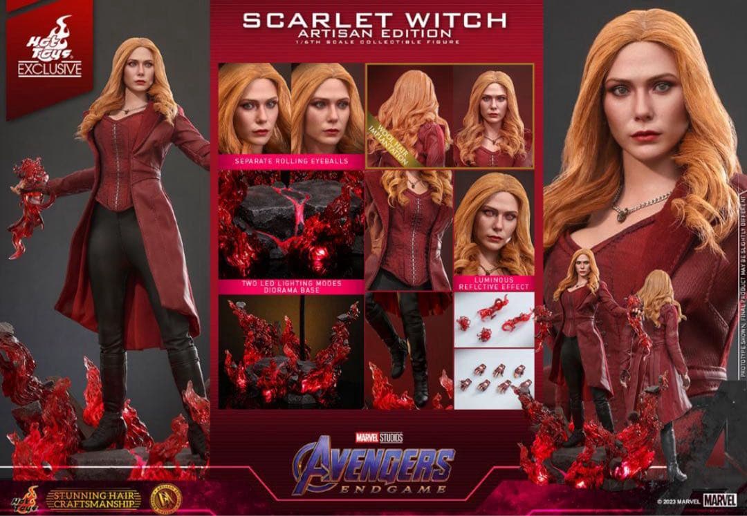 ホットトイズ 1/6 DX アルチザン スカーレット・ウィッチ DX36AE