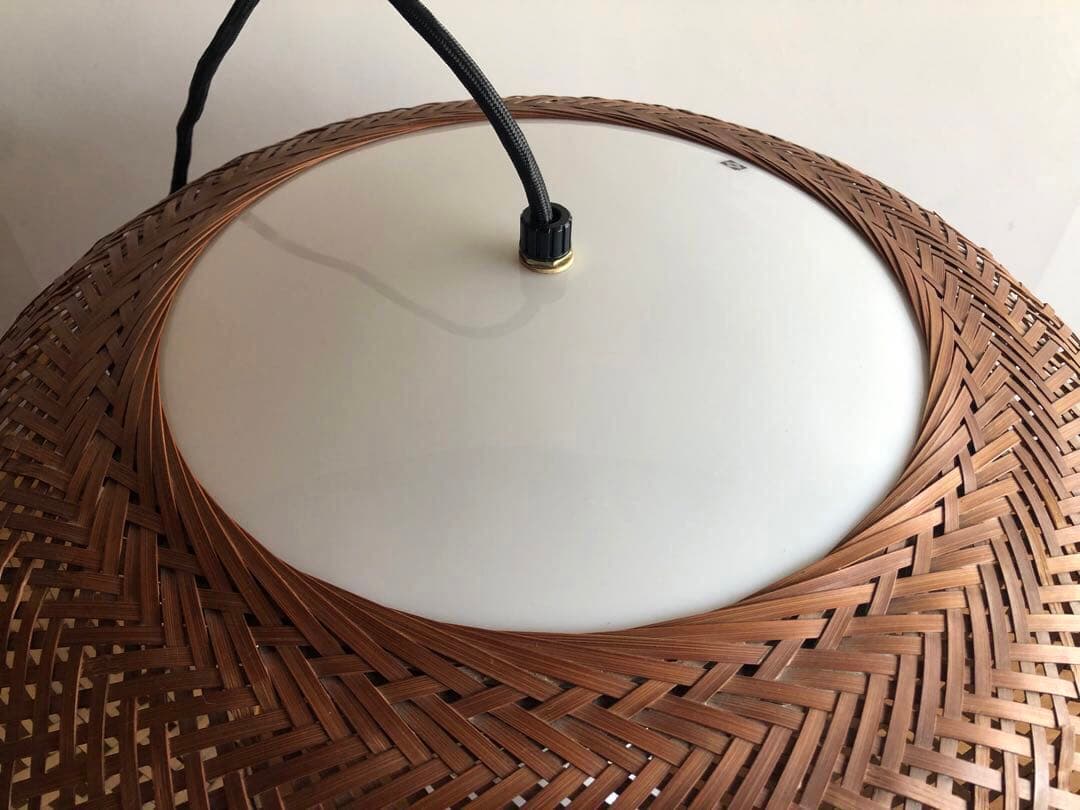 近藤昭作 竹のあかり ヤマギワ ペンダントライト 照明 ヴィンテージ 古民家