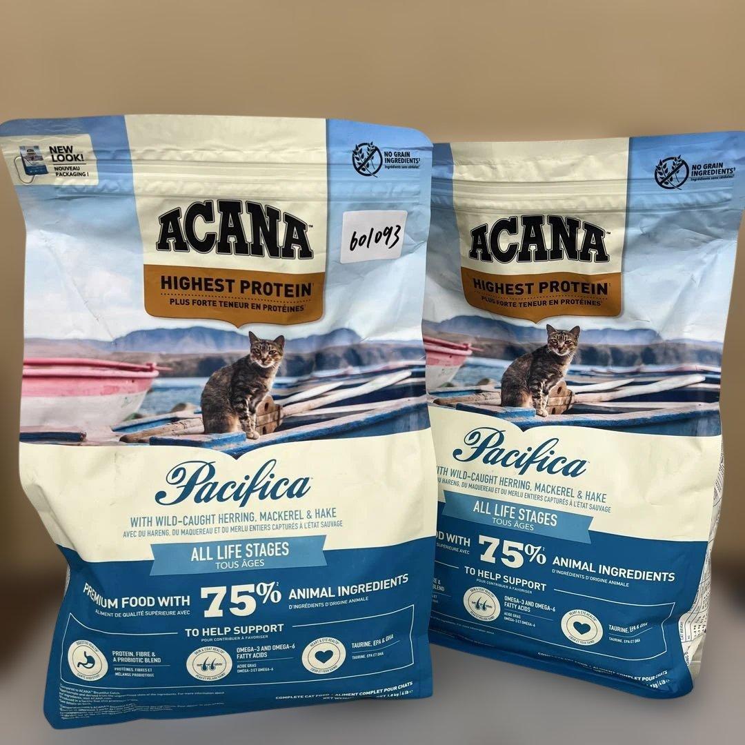 601093 ACANA キャットフード パシフィカキャット 1.8kg x2個