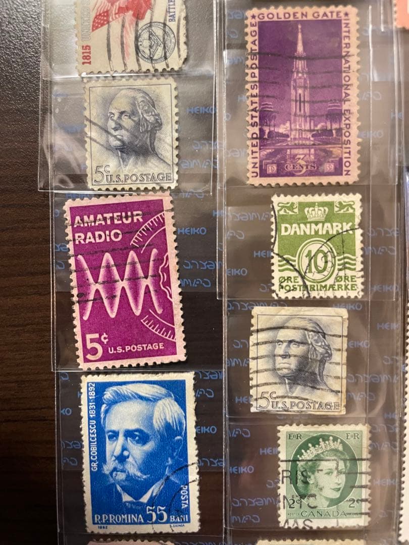 使用済み 切手 海外 1950年代〜
