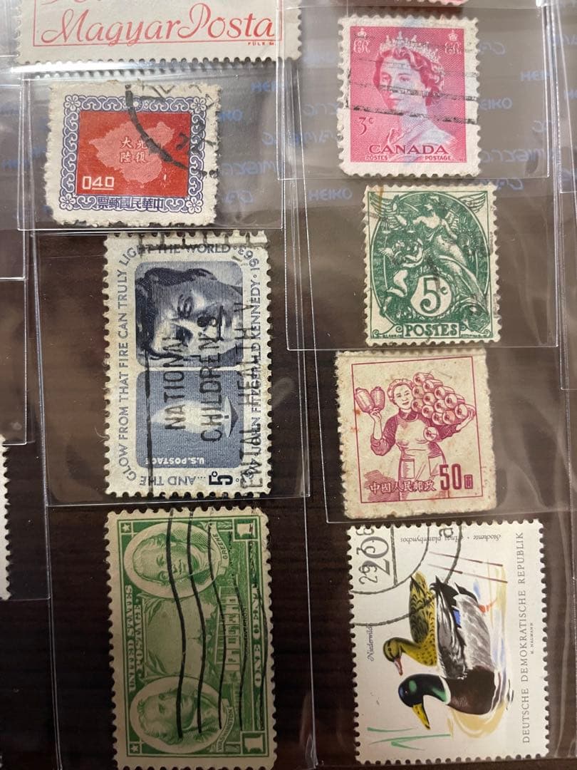 使用済み 切手 海外 1950年代〜