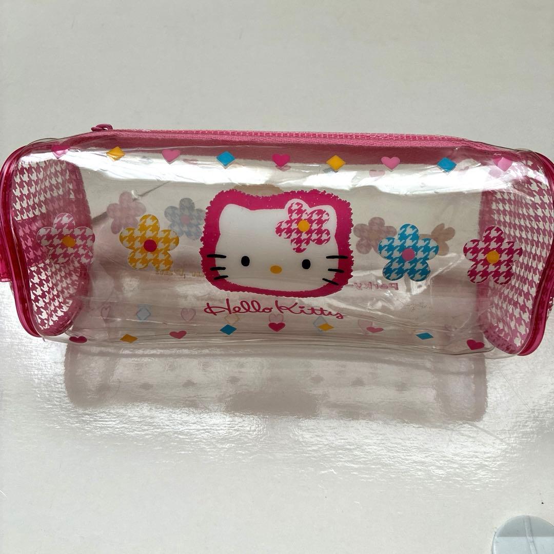 超レア　カオハナ　キティちゃんペンシルケース 筒形　未使用　1996年製
