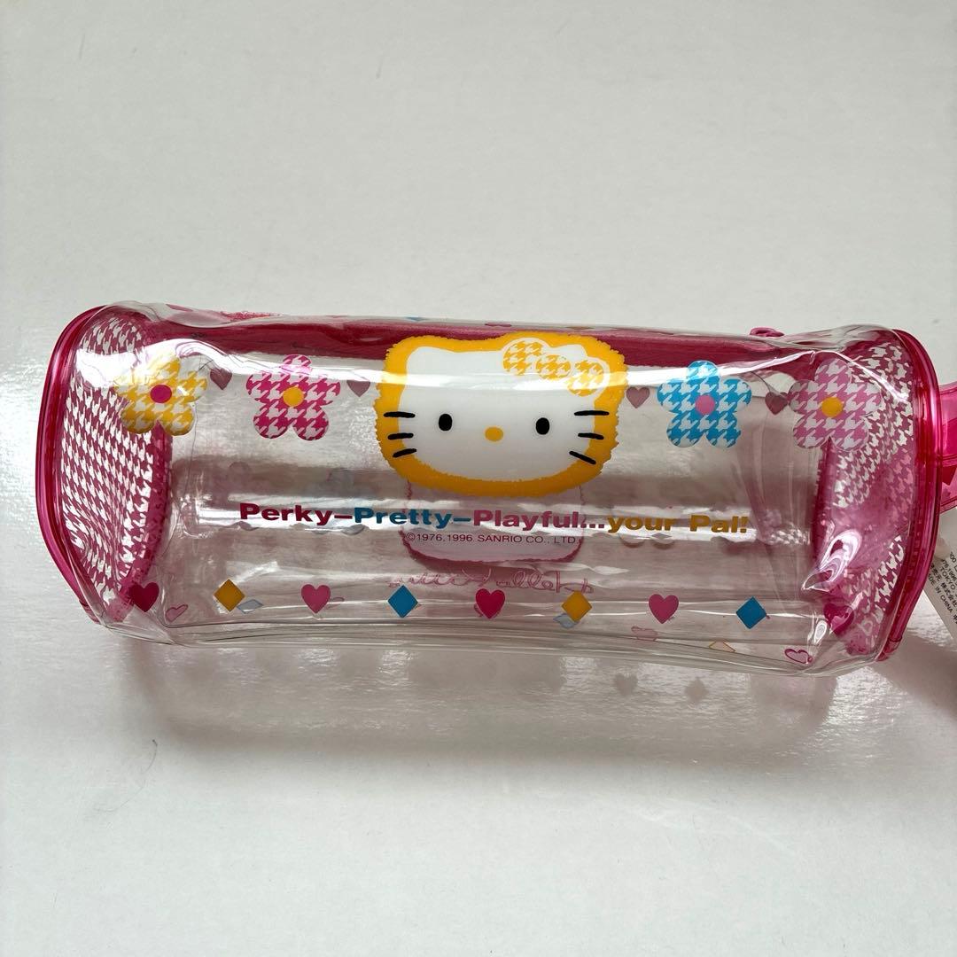 超レア　カオハナ　キティちゃんペンシルケース 筒形　未使用　1996年製