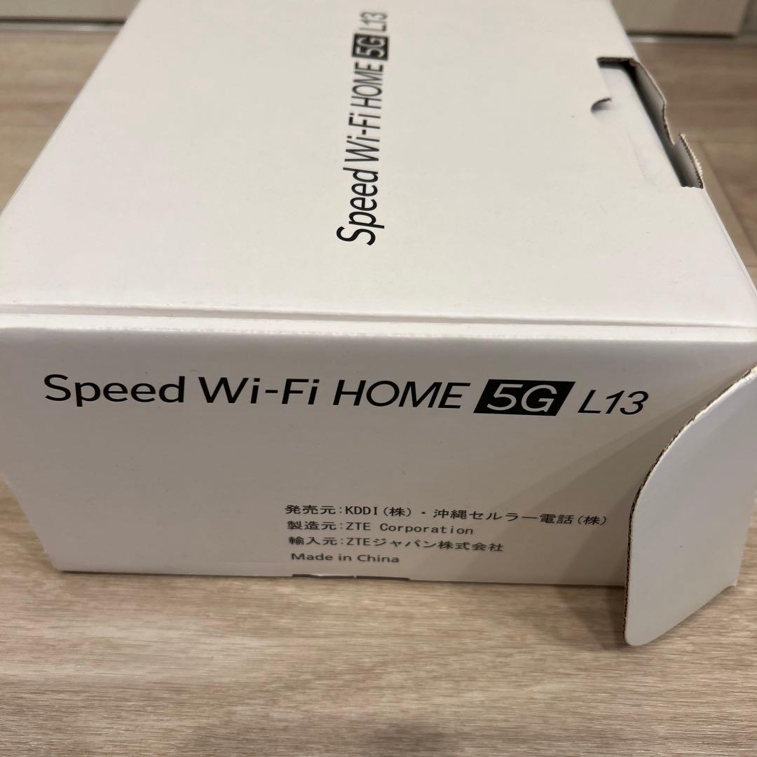 し*よ様 Speed Wi-Fi  5G L13 無線LANルーター