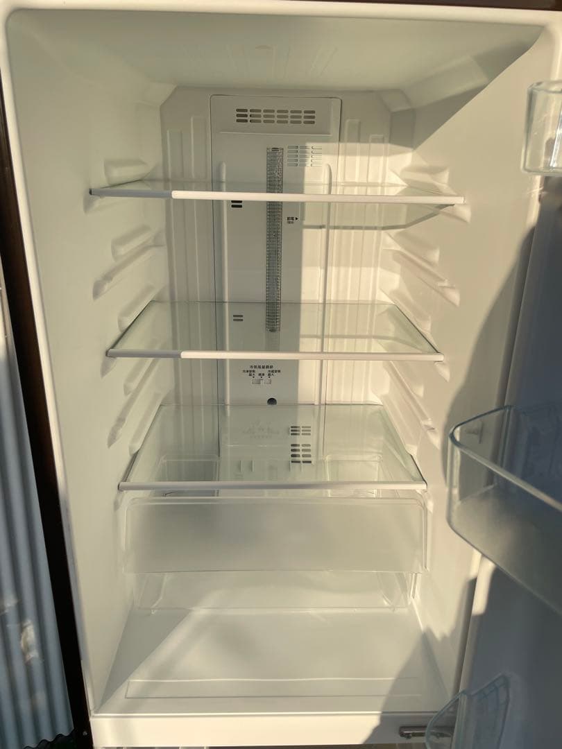 845 パナソニック 168L大きめ2ドア冷蔵庫 ブラウン 一人暮らし 単身